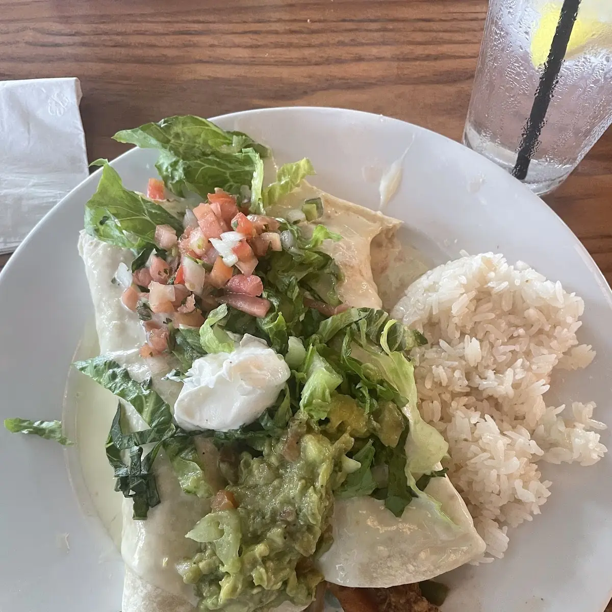 Chicken Fajita Burrito