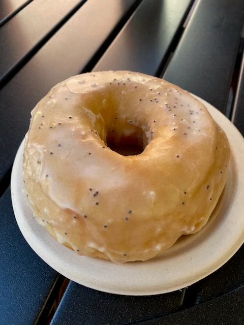 Lemon Poppyseed Donut