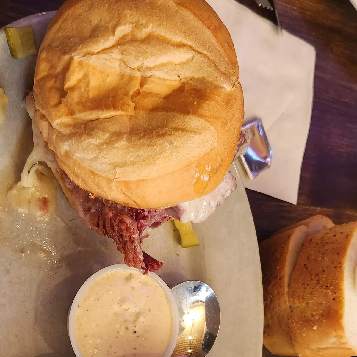 Corned Beef Brisket Sandwich
