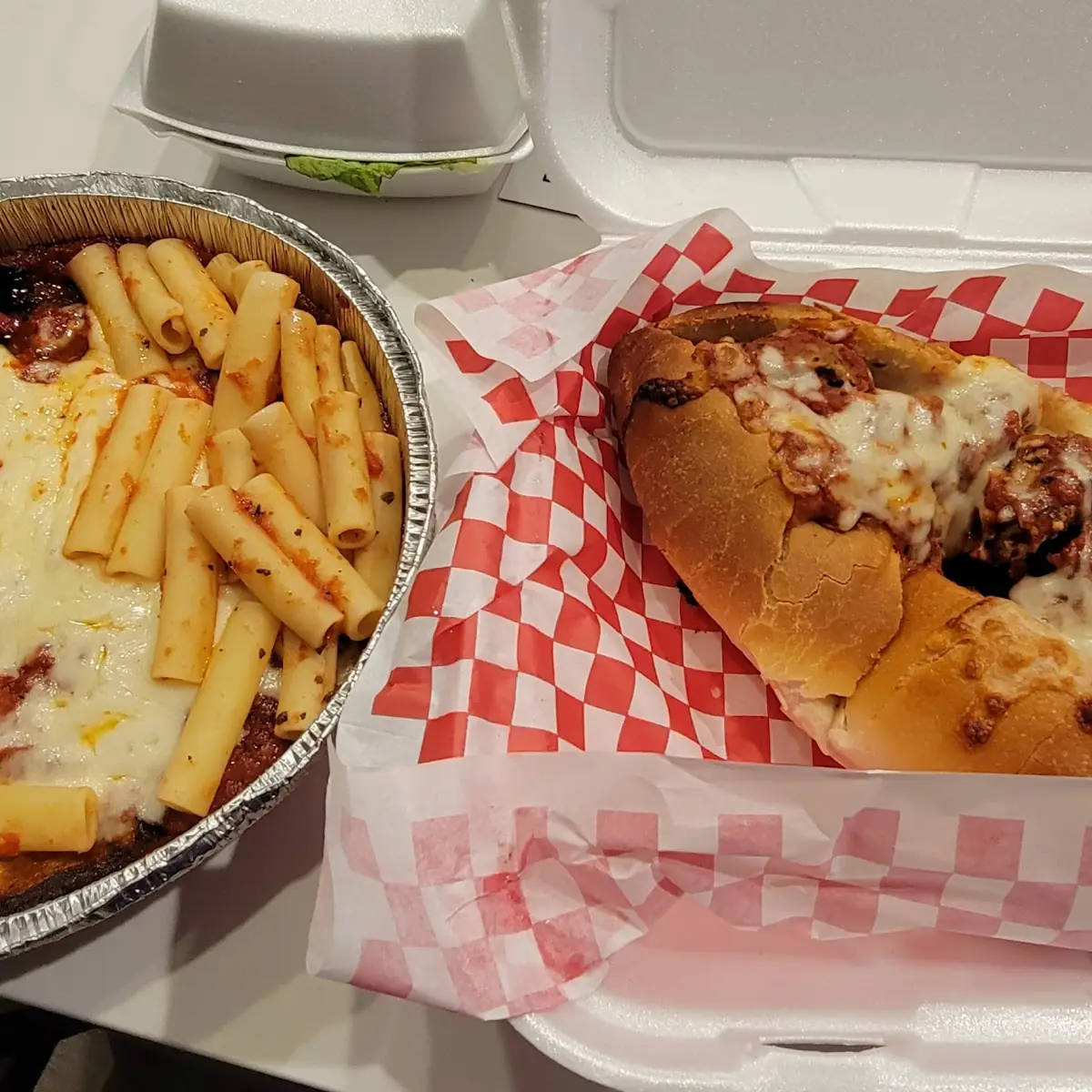 Eggplant Meatball Parmigiana