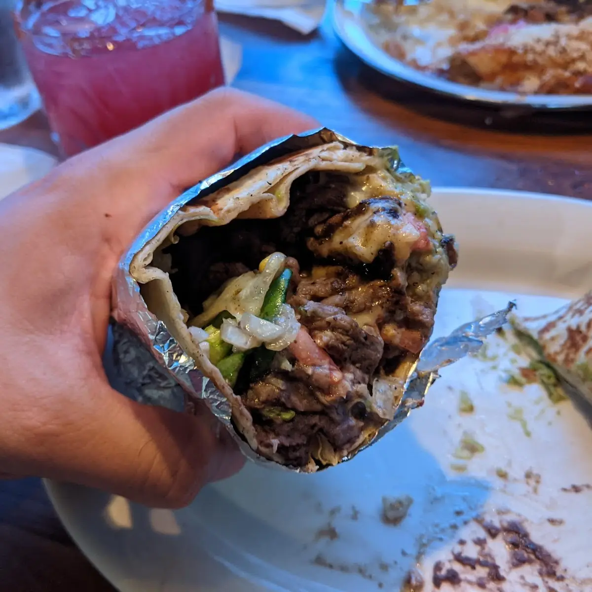 Vegan chorizo Burrito