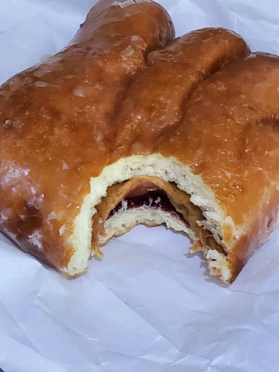 Peanut Butter and Jelly Donut