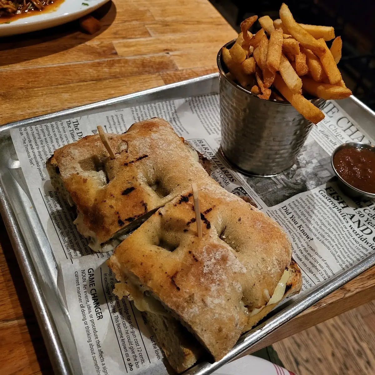 Beef Short Rib Focaccia