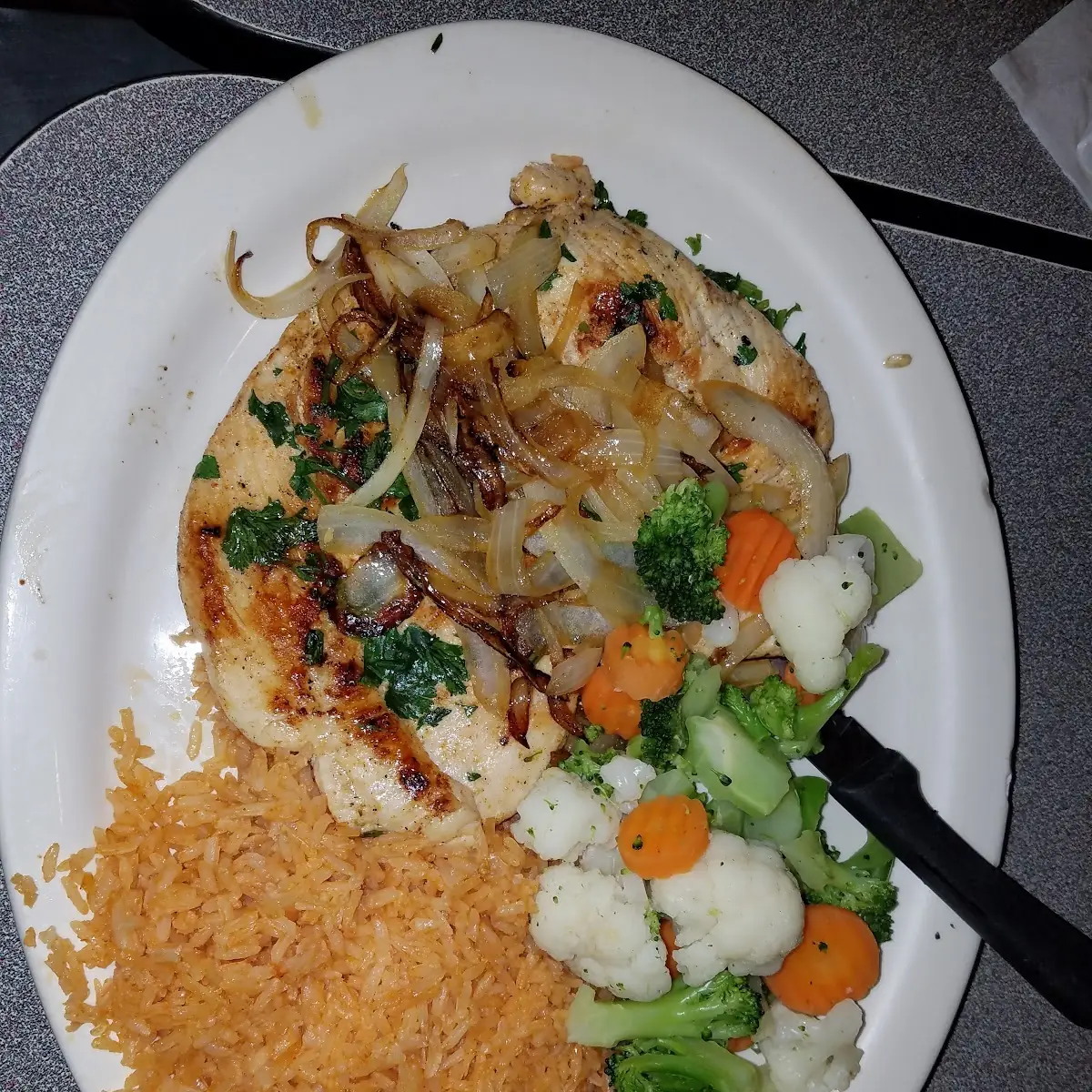 Grilled Chicken Rice