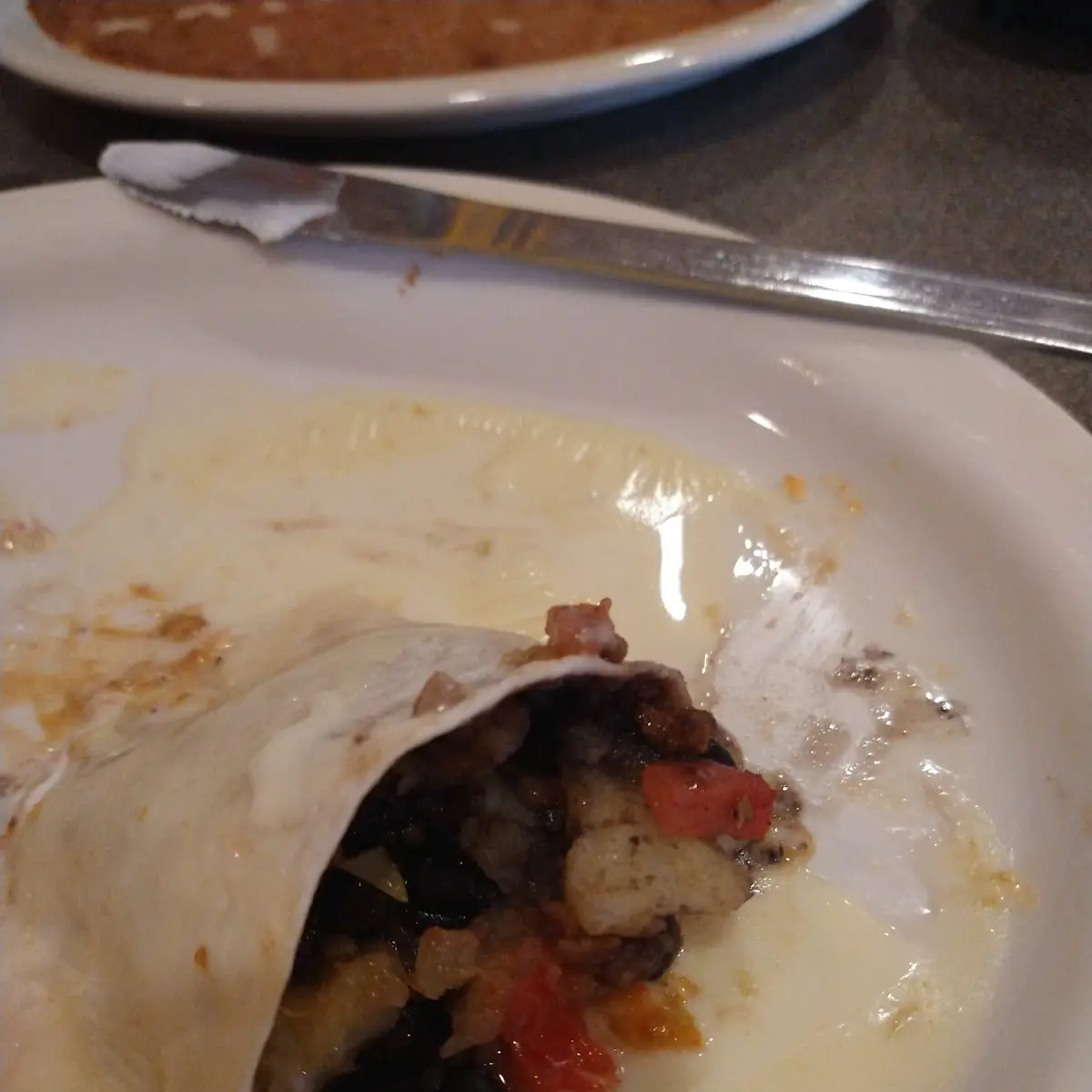Soy Chorizo Burrito