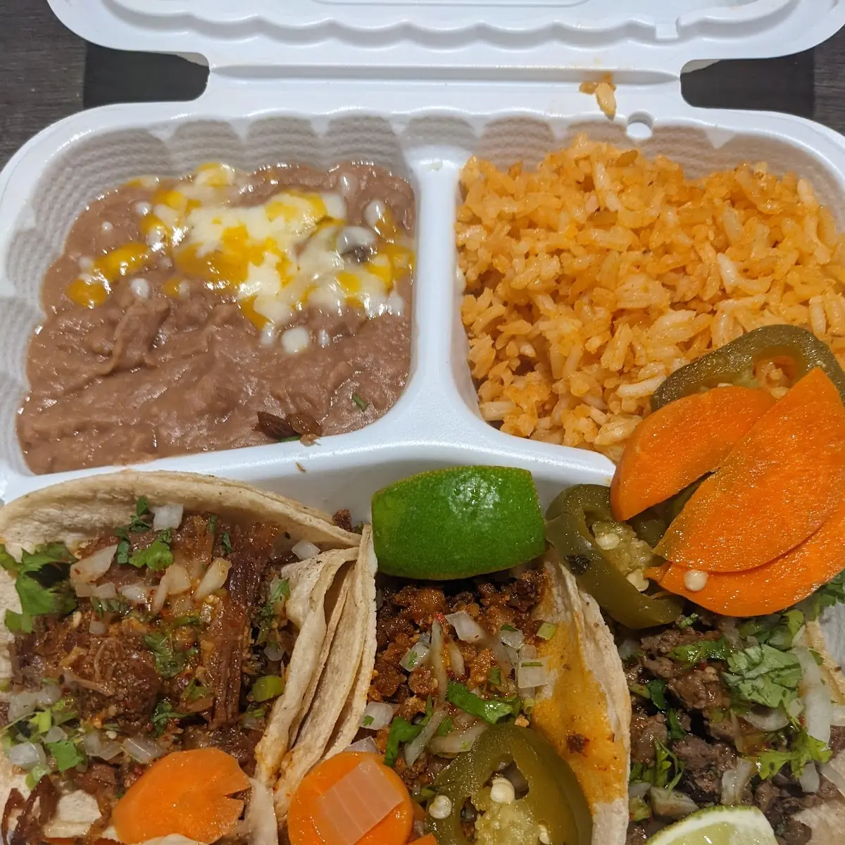 Asada Taco Plate
