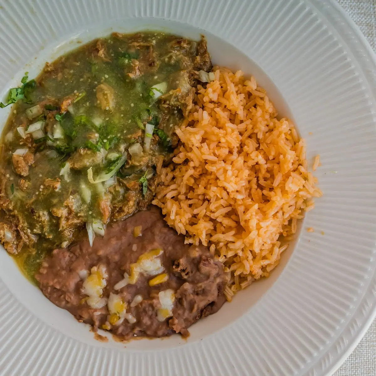 Chile Verde Bowl