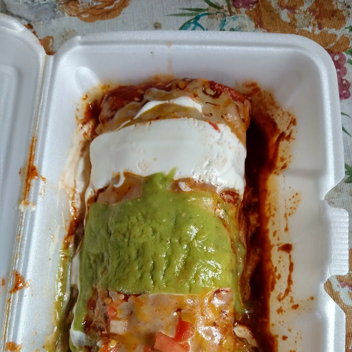 Wet Carne Asada Burrito