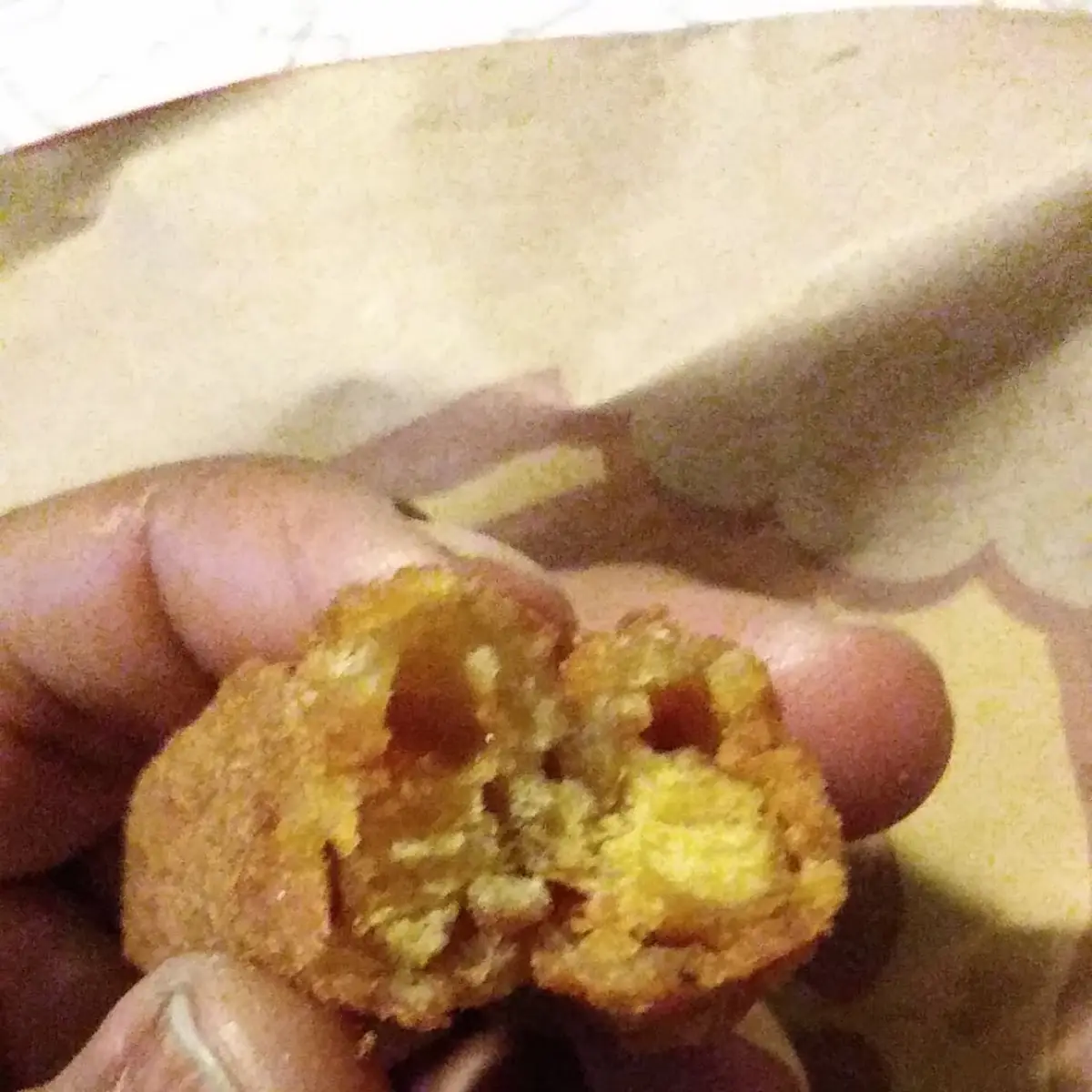 Over Fried Mozzarella Sticks