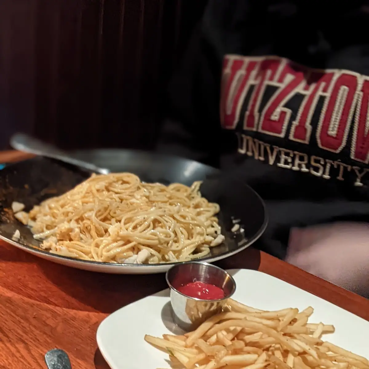 Crab Alfredo Pasta