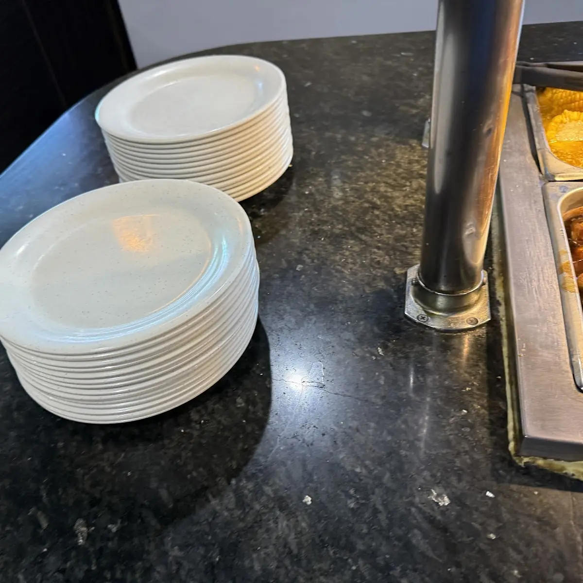 Empty Plates Salad Bar