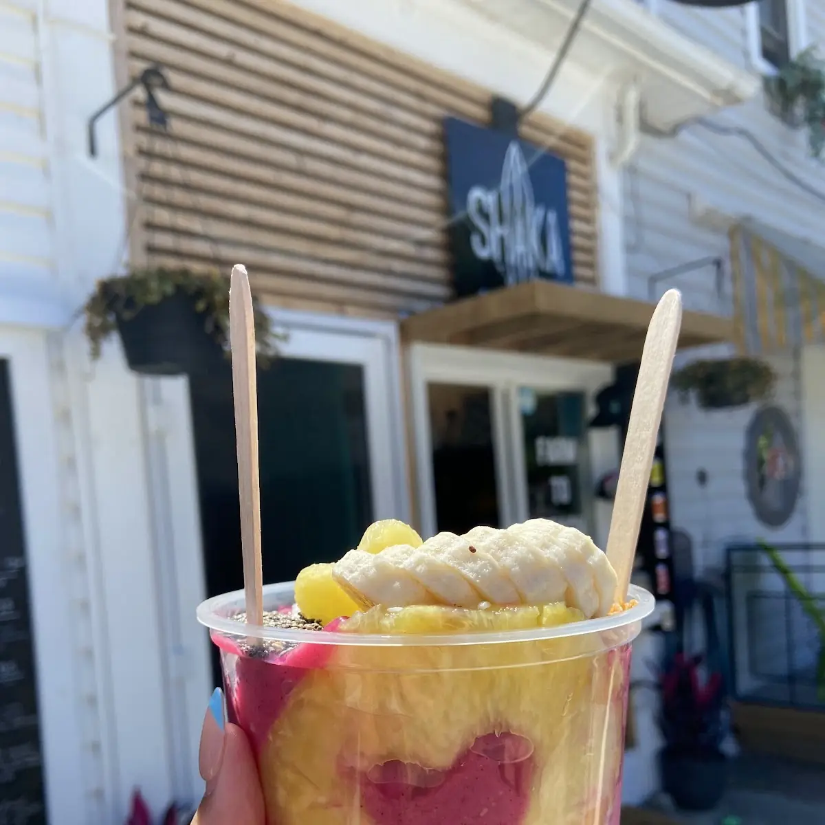 Smoothie Bowl, Shaka Farm To Beach