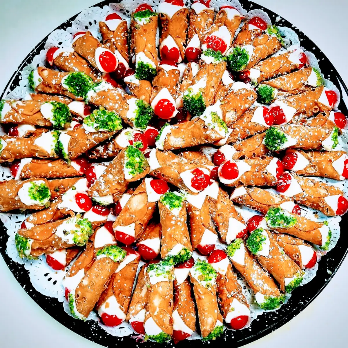 Mini Cannoli Platter