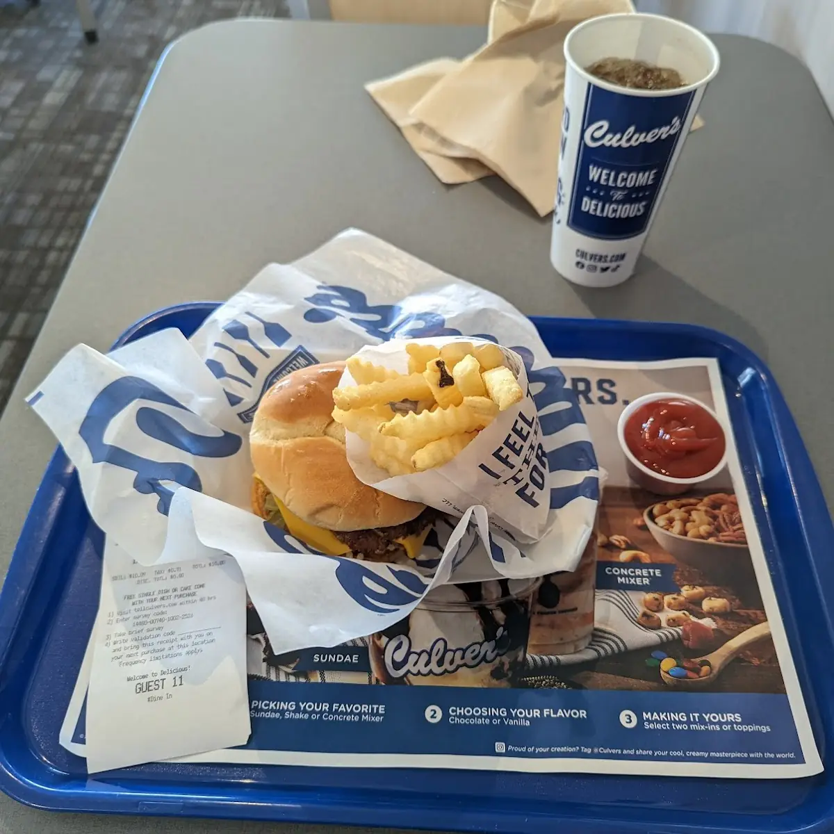 Butterburger Cheese Value Meal