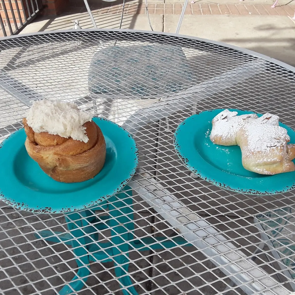 Cinnamon Roll and Bear Claw