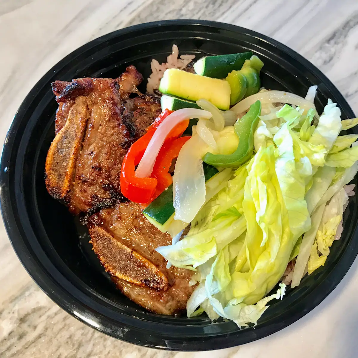 Grilled Chicken Dolsot Bibimbap