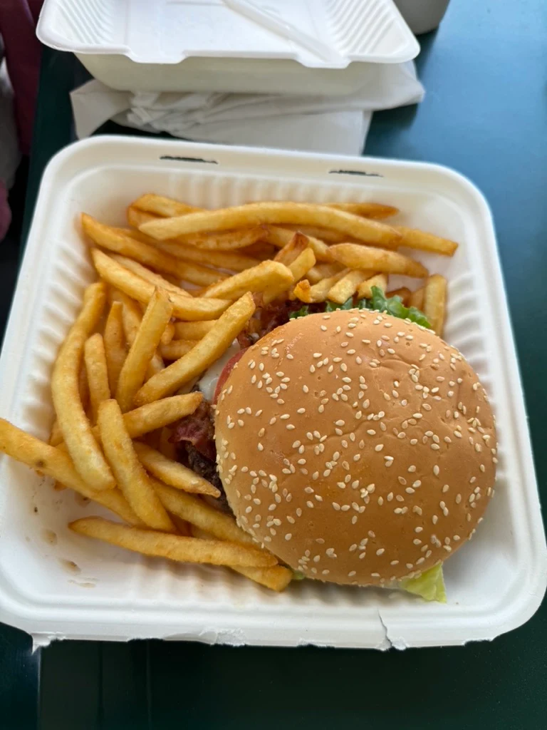 Bacon Cheeseburger & Fries