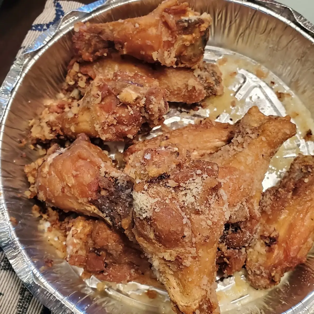 Garlic Parmesan Chicken Wings