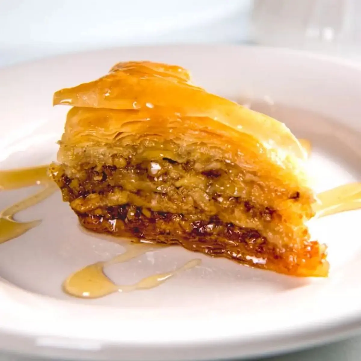 Baklava Walnuts Triangle