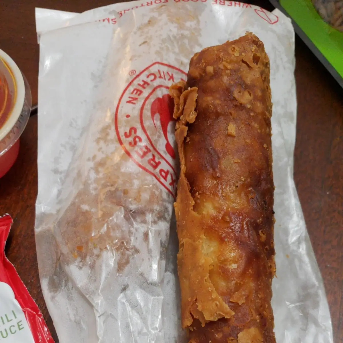 Burnt Egg Roll