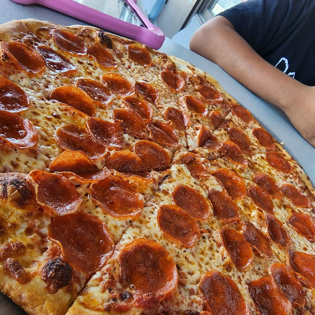 Two Pepperoni Pizza Slices & Soda Special