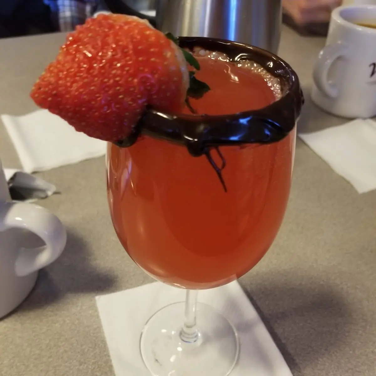 Strawberry Mimosa