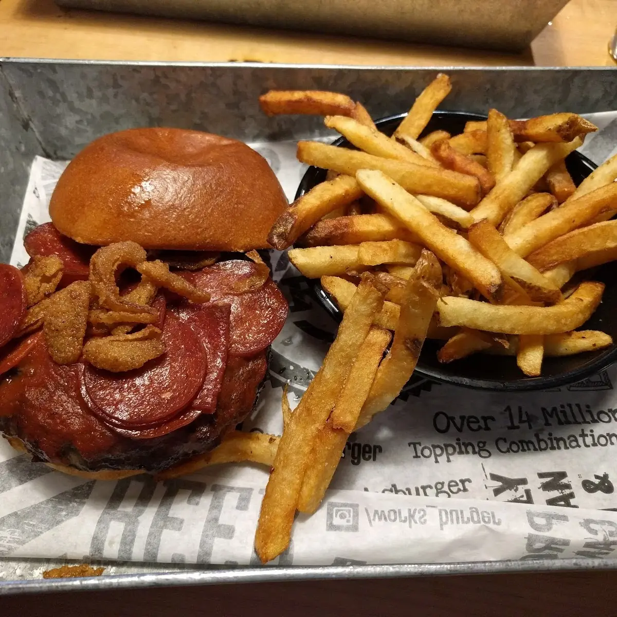 Jurassic Pork BBQ Bacon Burger