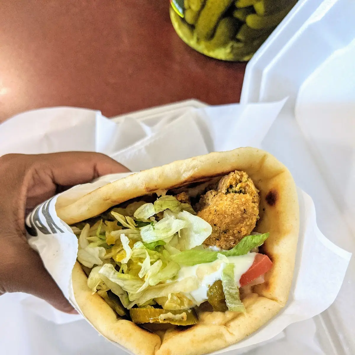 Flafel and French Fries