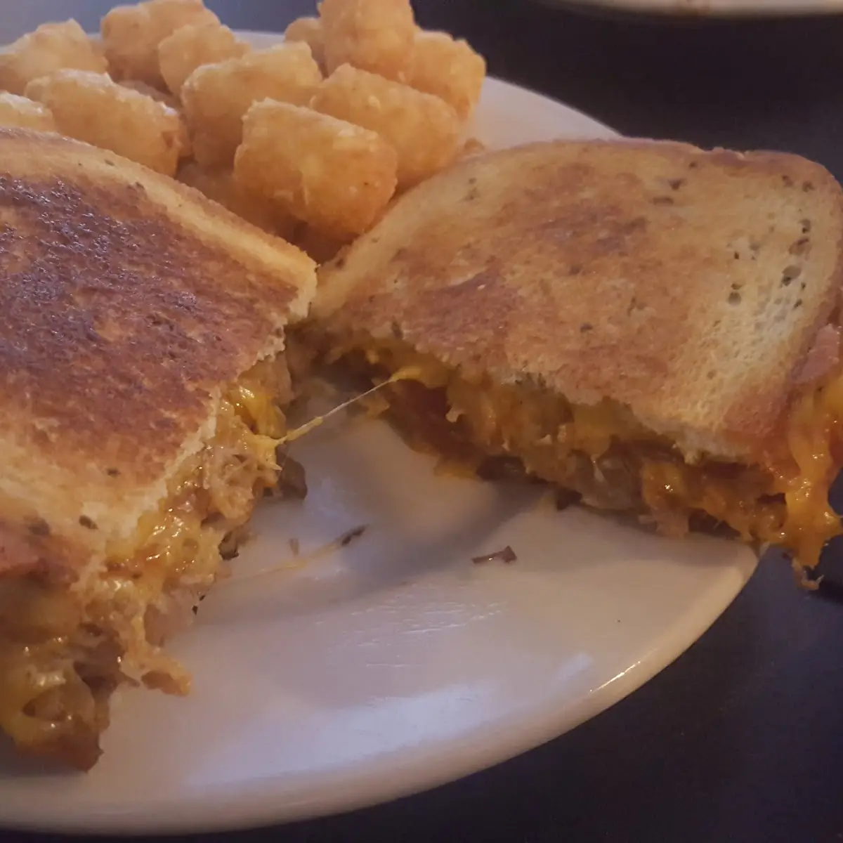 BBQ Pulled Pork Grilled Cheese