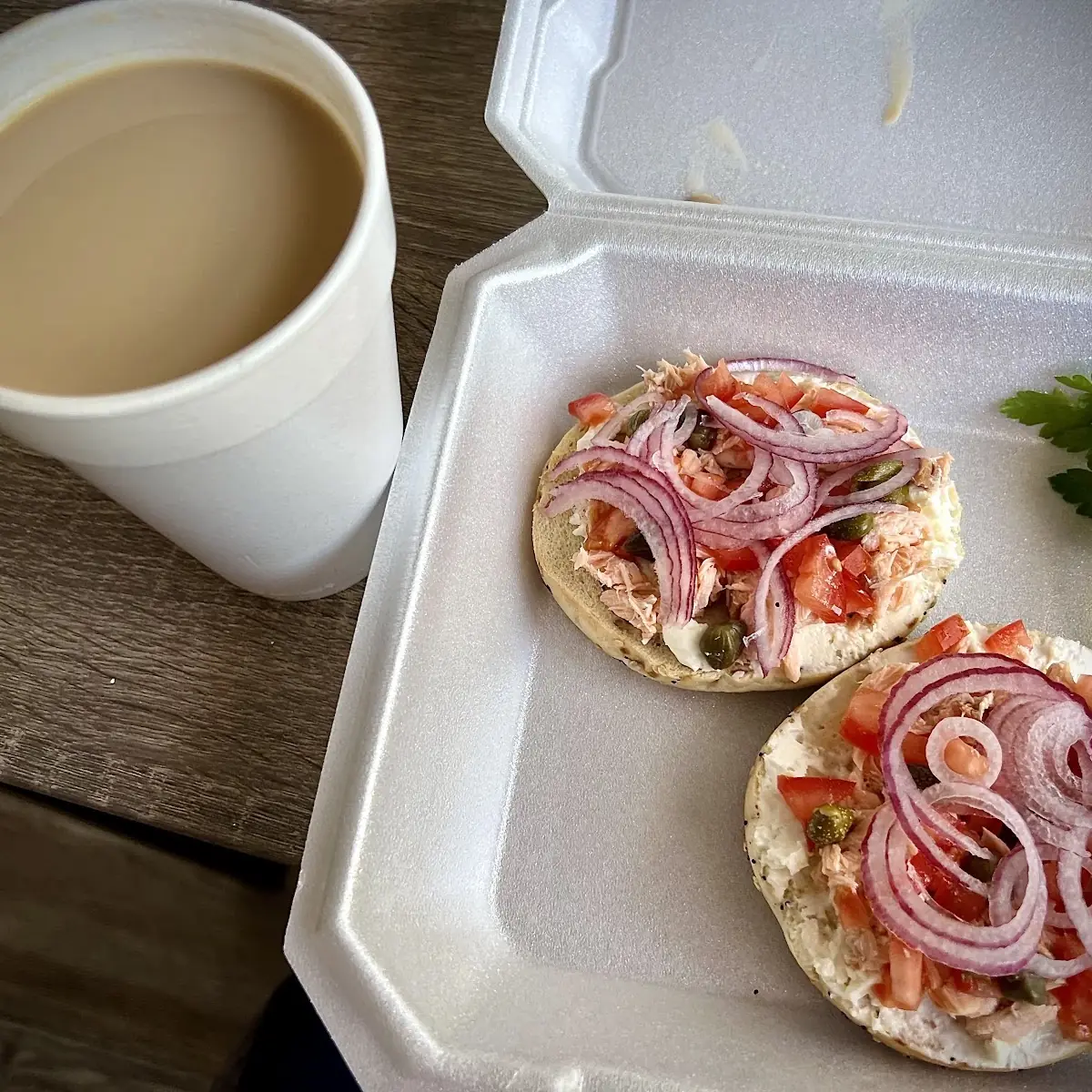 Smoked Salmon Bagel