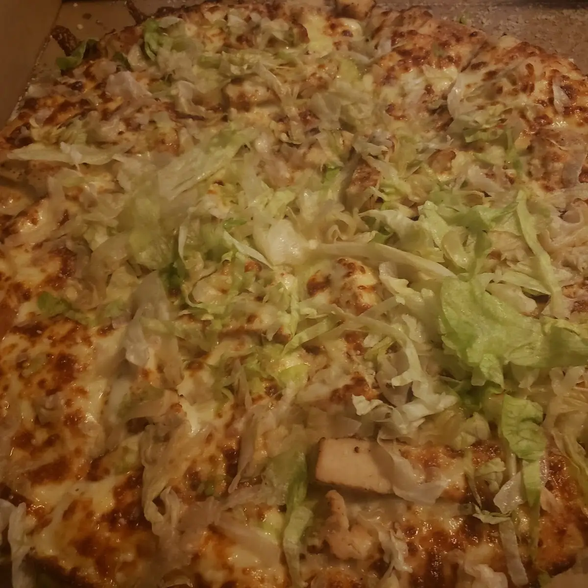 Chicken Caesar Pizza