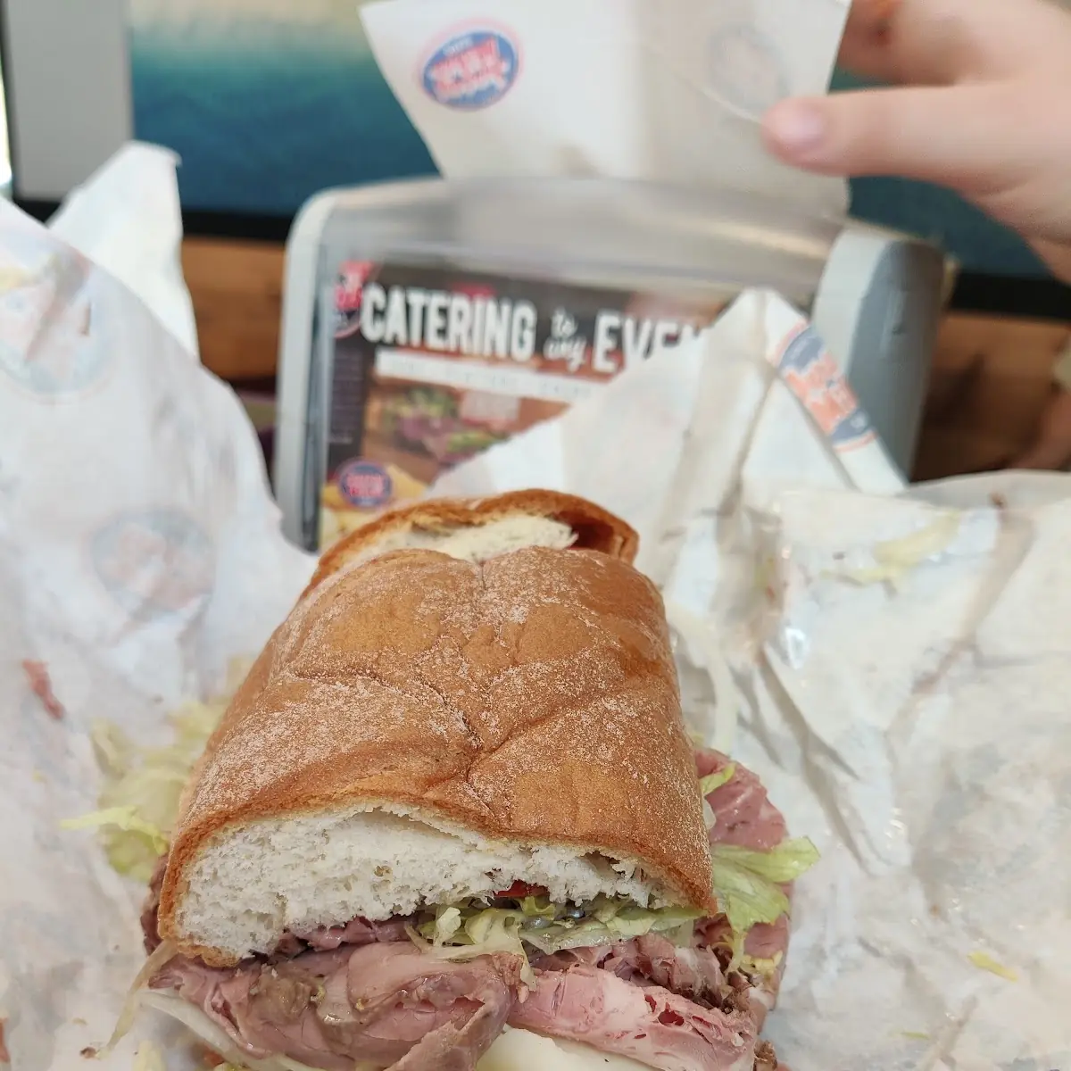Gluten Free Roast Beef Sub