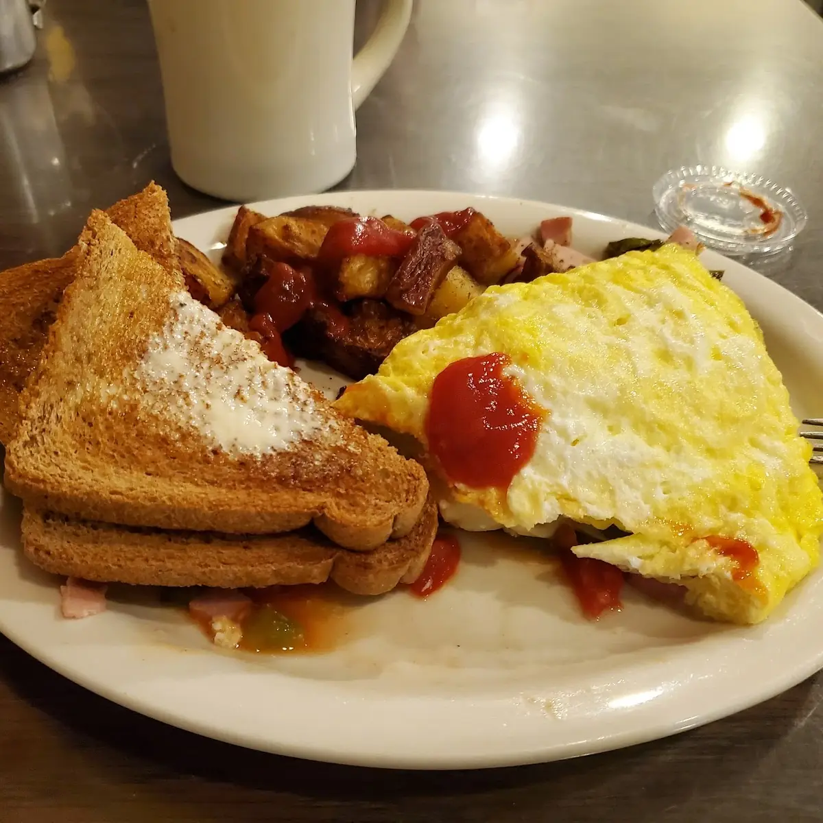Scrambled Eggs and Sides