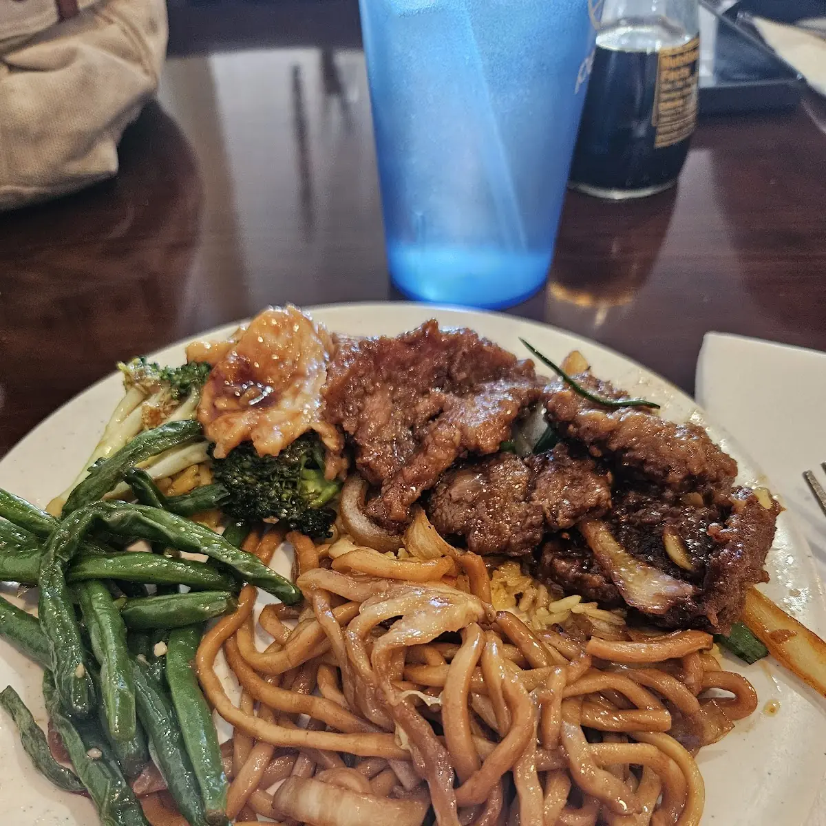 Broccoli Chicken Mongolian Beef Lo Mein