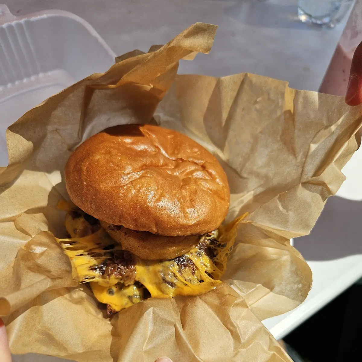 Spinnaker BBQ Double Burger
