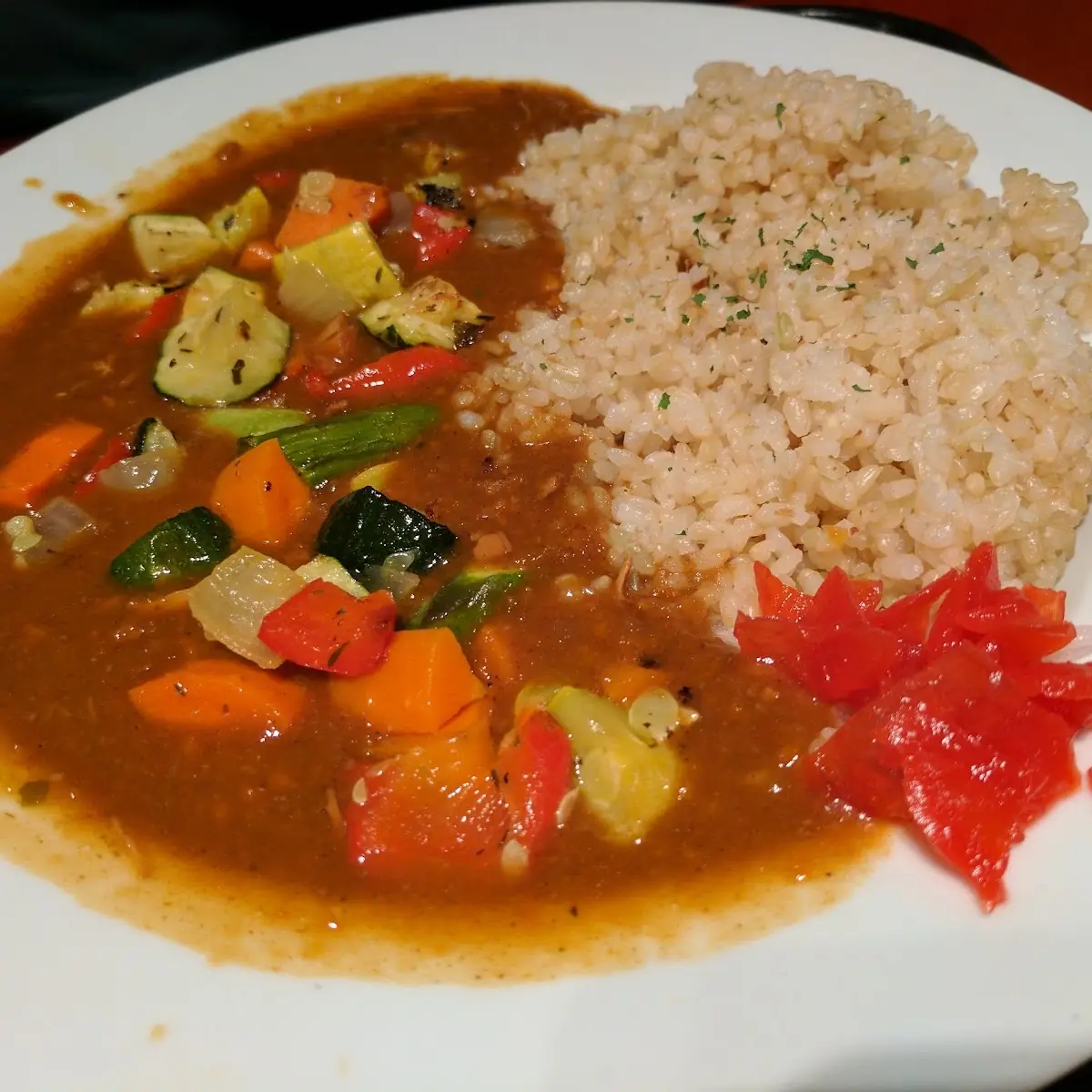 Curry with Chicken and Vegetables
