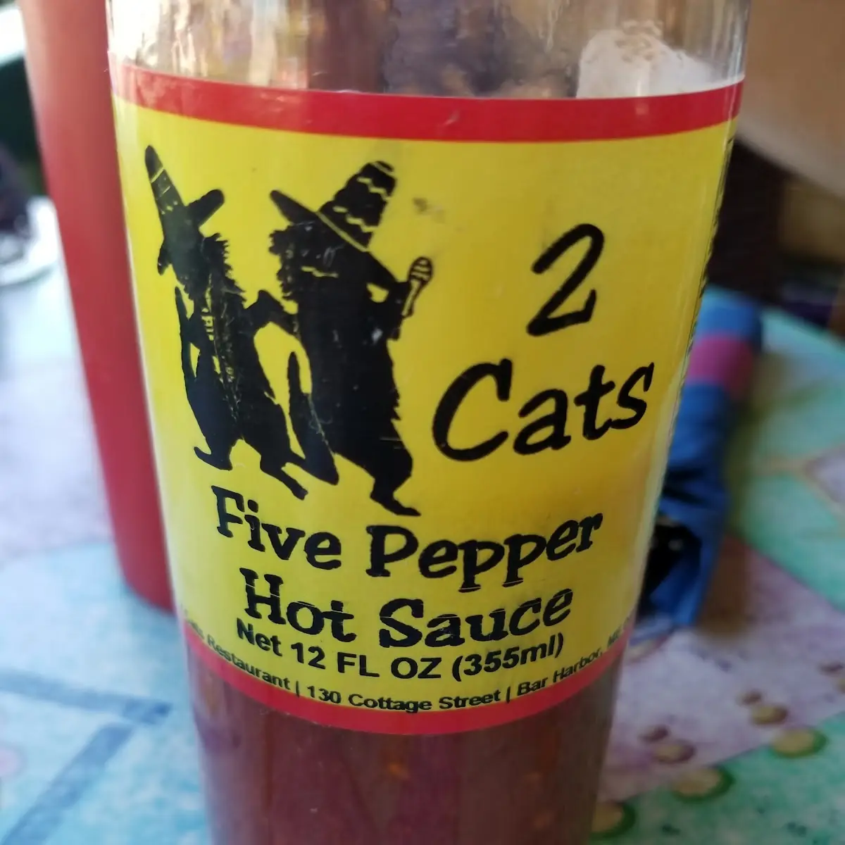 Five Pepper Hot Sauce
