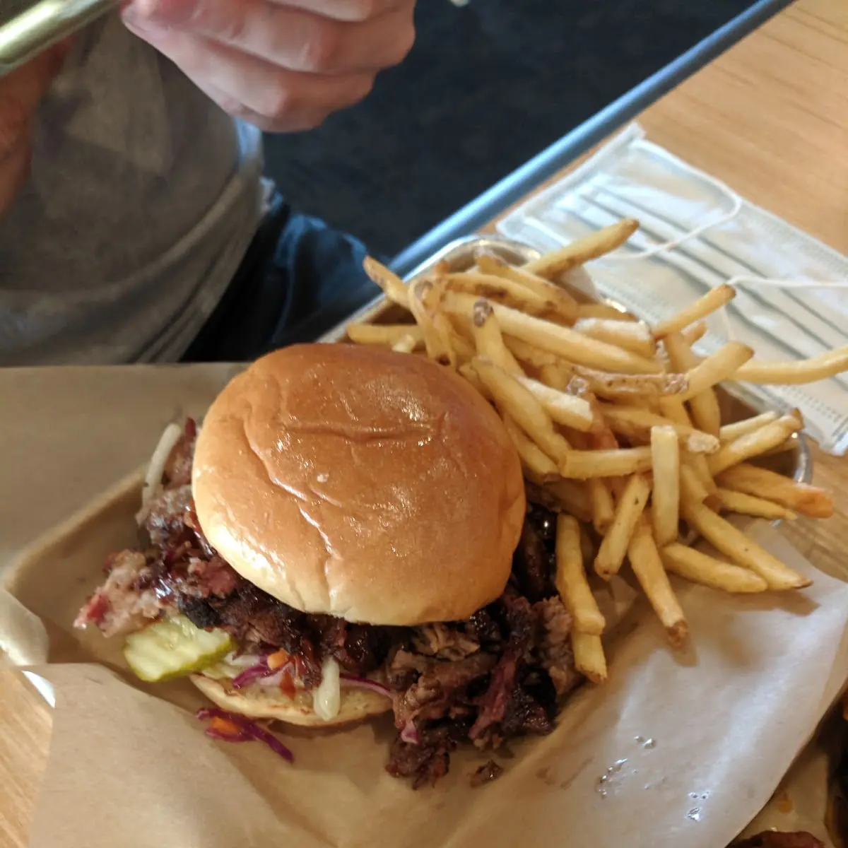 Smoked Brisket Sandwich