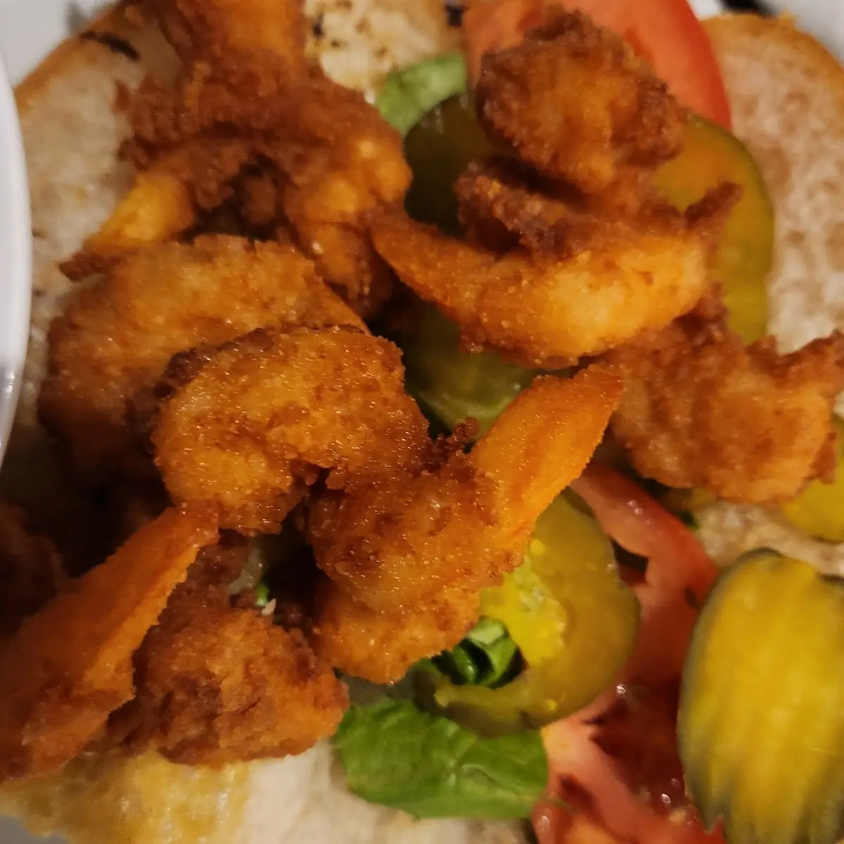 Banged Up Fried Shrimp