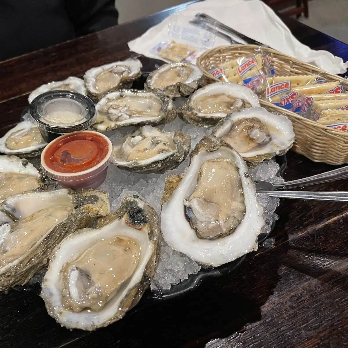 Duke'd Up Oysters