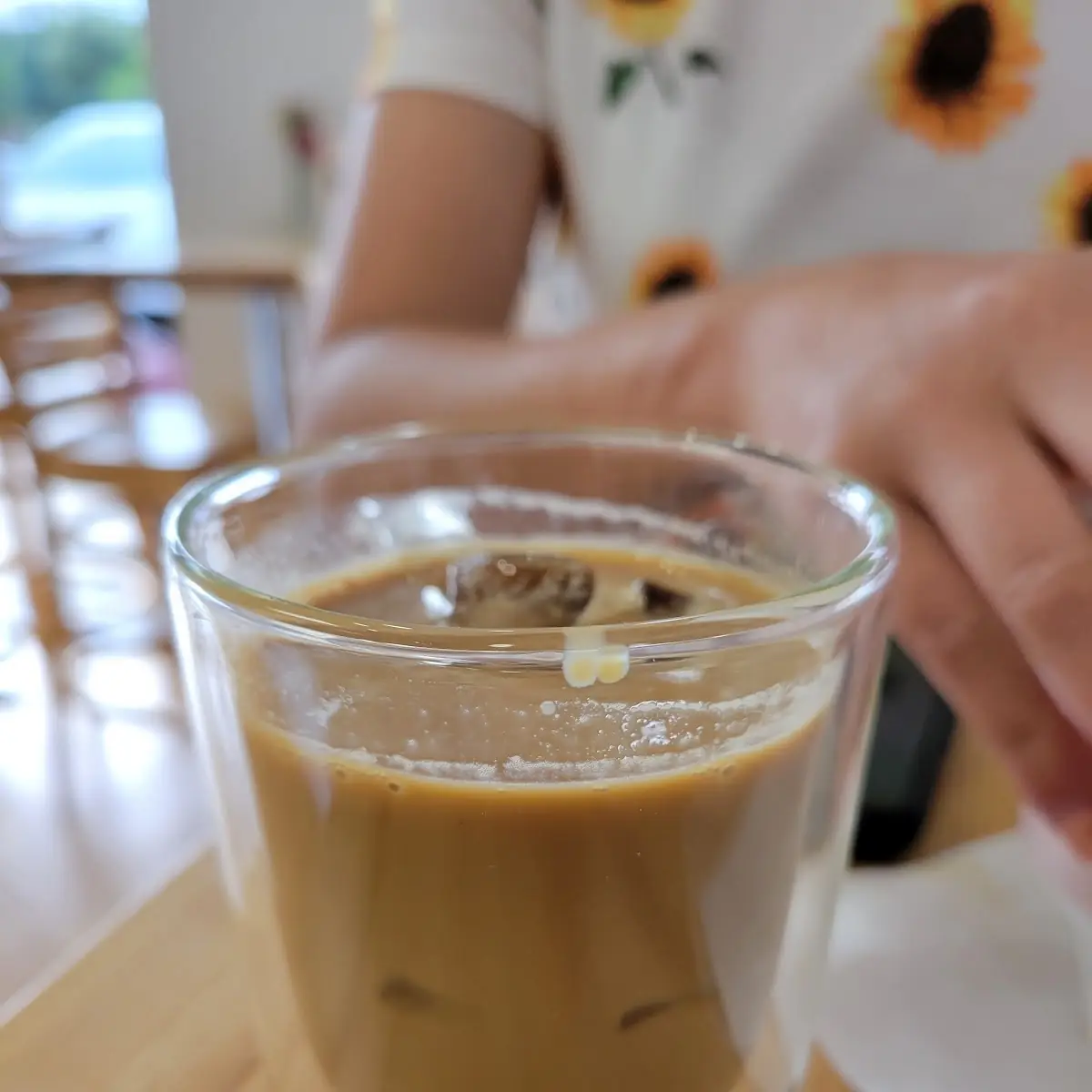 Iced Caramel Latte Decaf