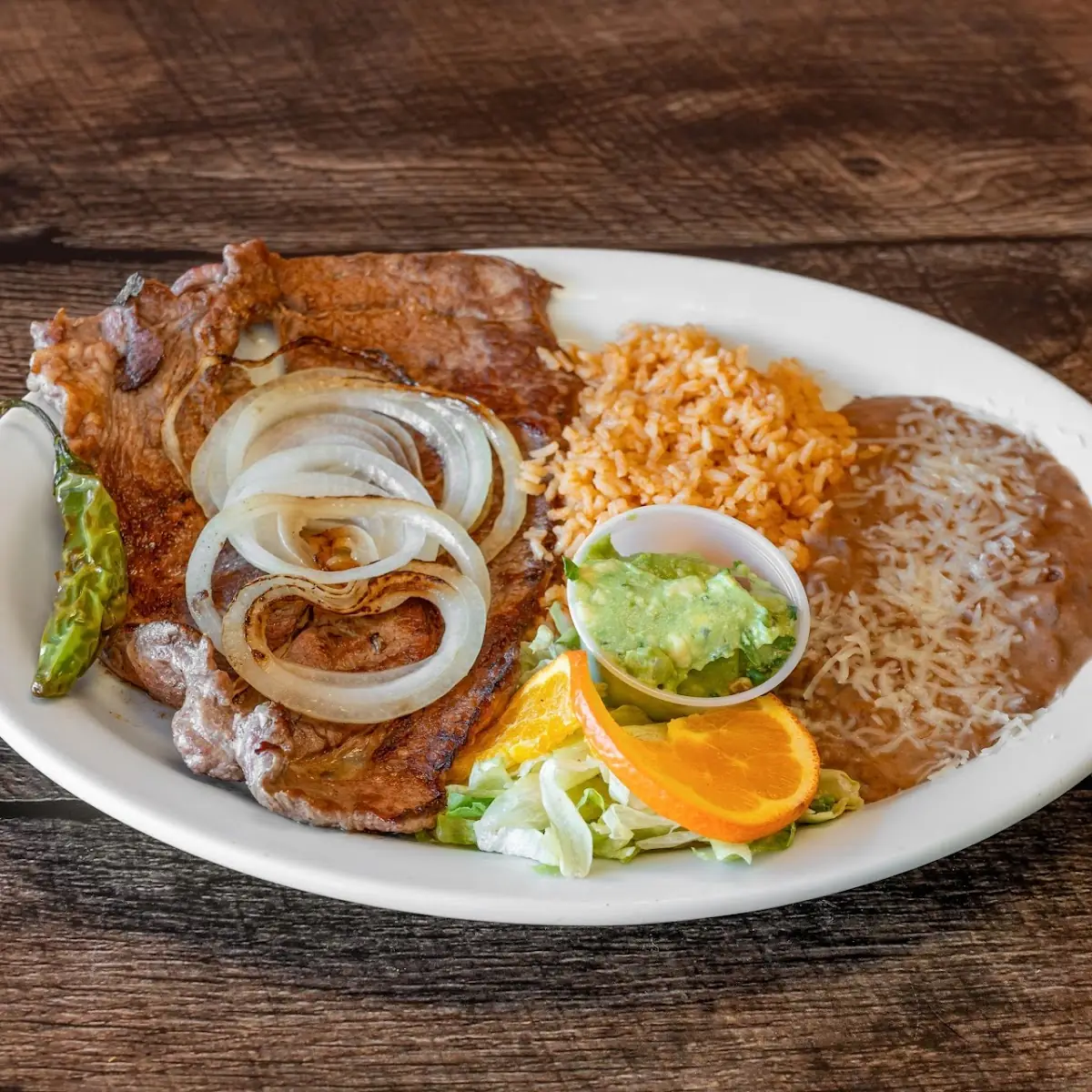 Bistec Ranchero Plate