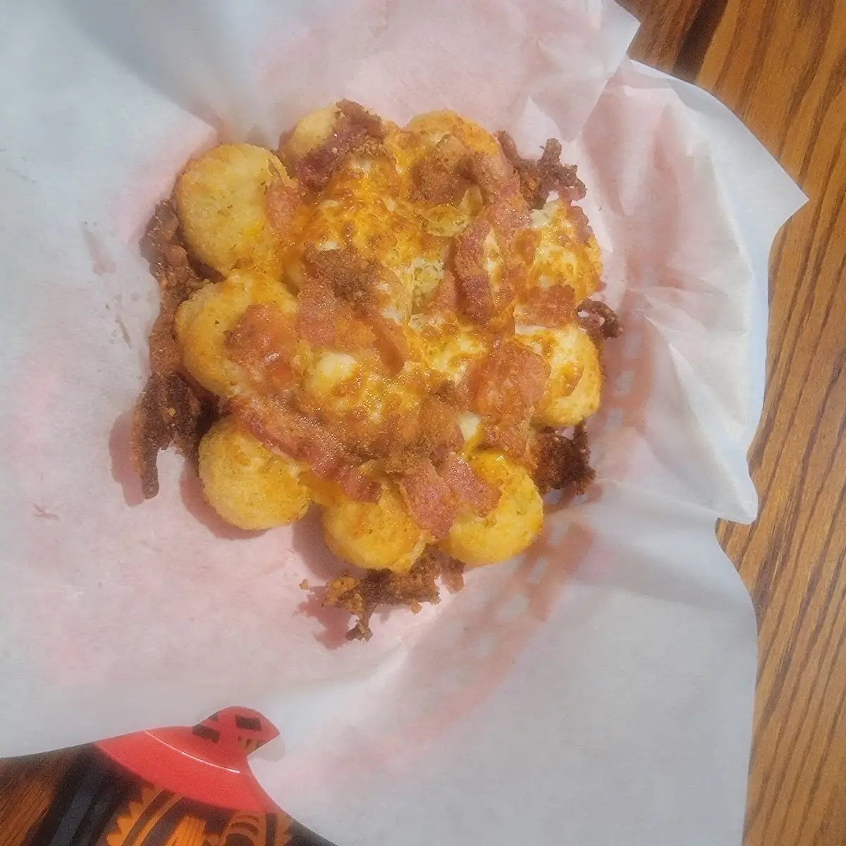 Loaded Tator Tots with Bacon and Cheeses
