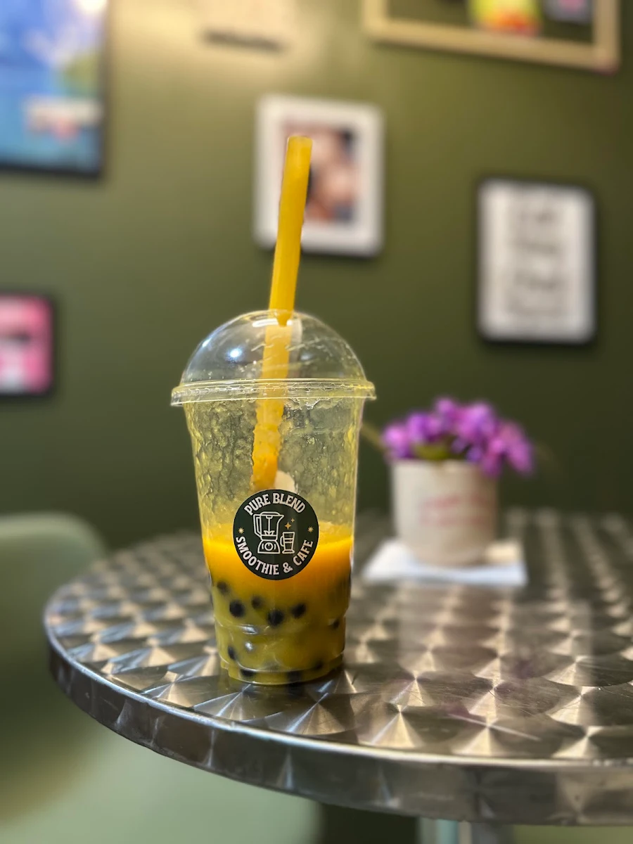 Passionfruit Milk Tea