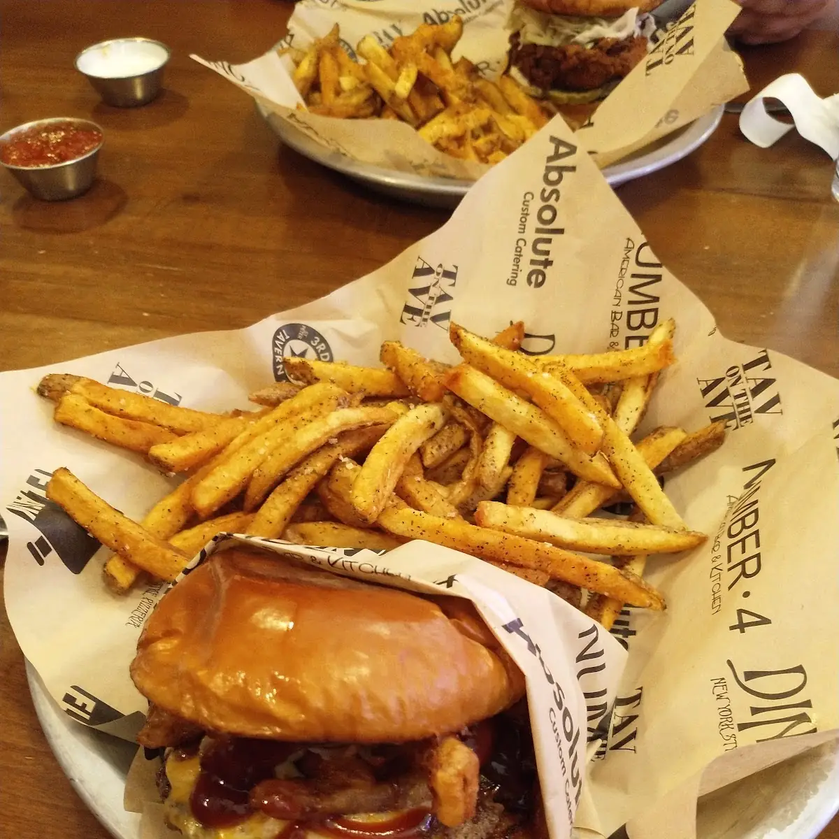 Texas Burger and Fries
