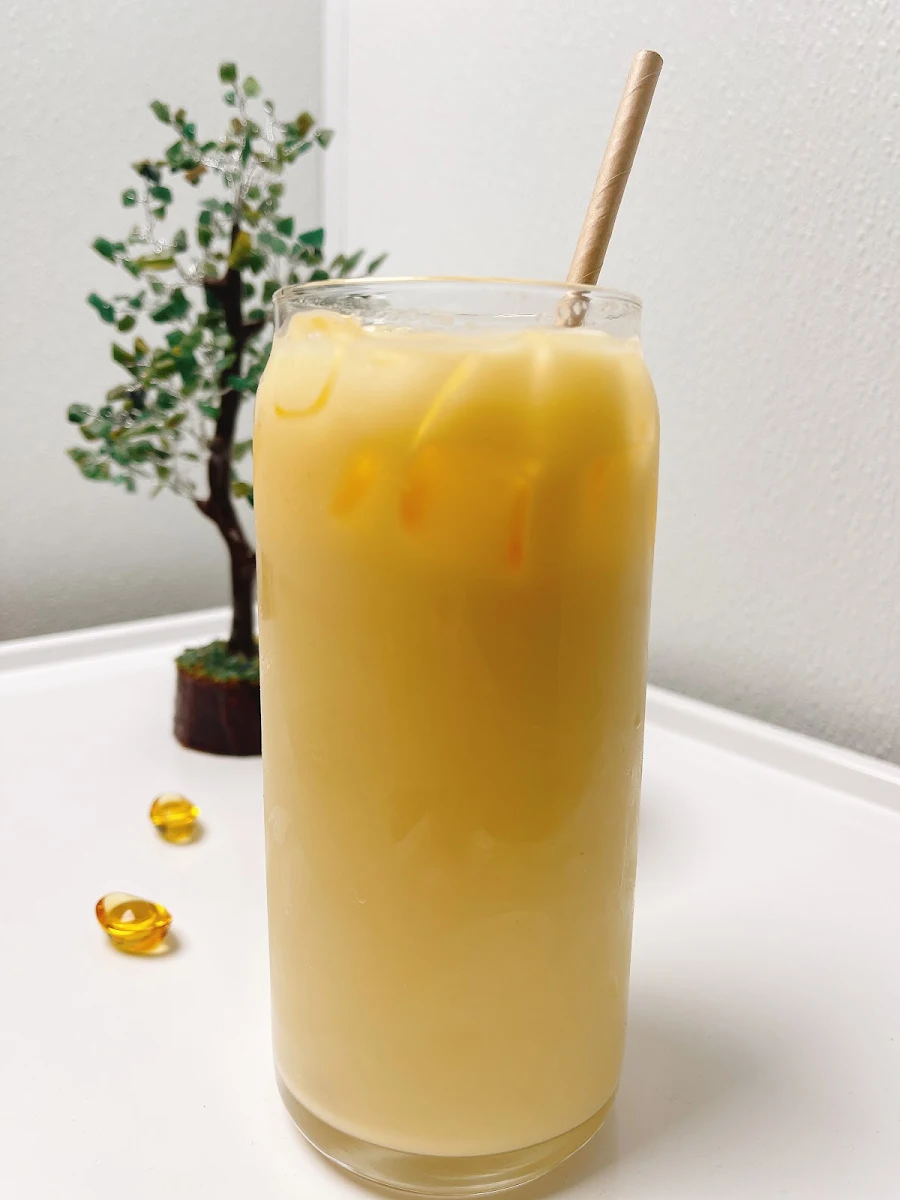 Mango Green Tea Latte, Flavor Lab