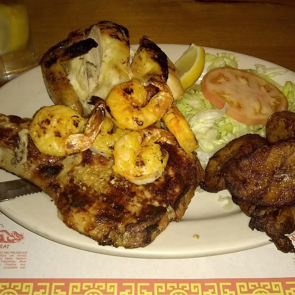 Rib Eye Steak and Lobster