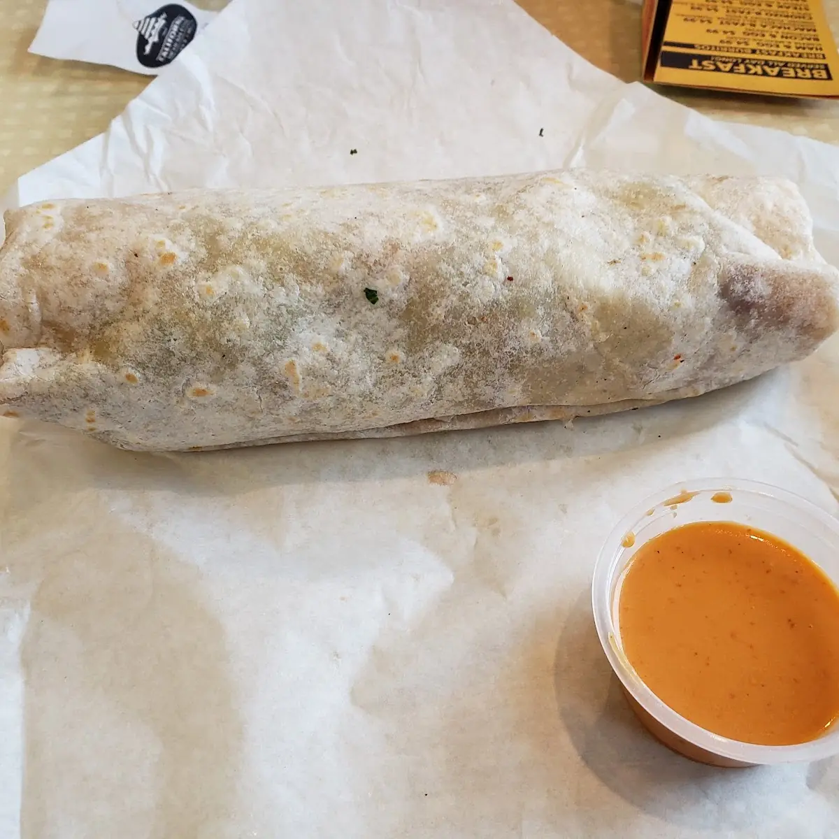 Fajita Chicken Burrito