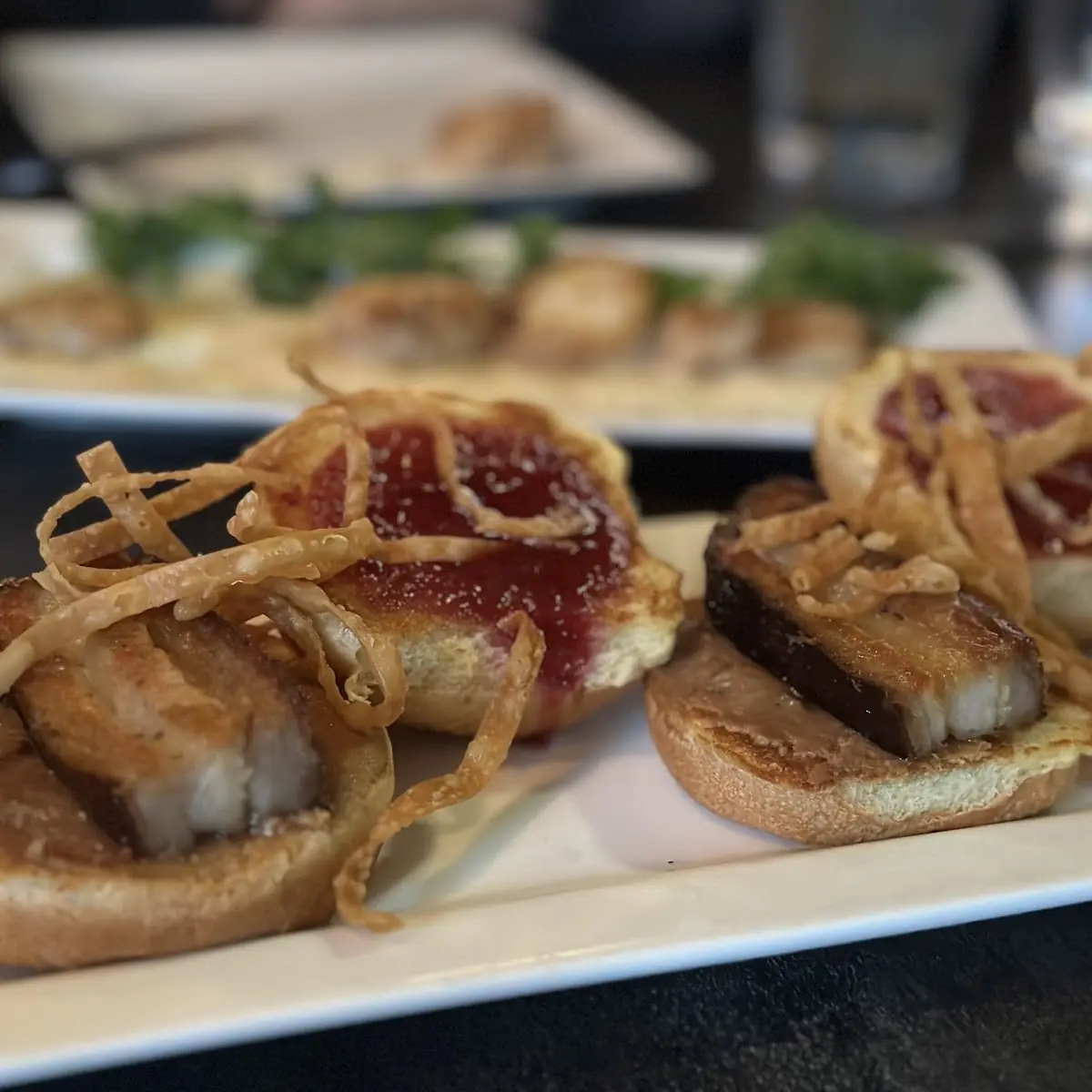 Mini Truffle Grilled Cheese Sandwiches