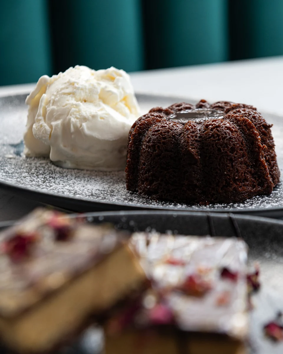 Chocolate Lava Cake, D-Luxé Cafe & Lounge